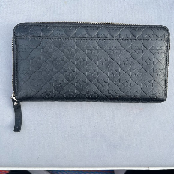 kate spade Penn Place Embossed Neda Wallet Excellent Condition Zip Around Wallet - Picture 3 of 7
